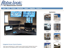 Tablet Screenshot of abbalogic.com